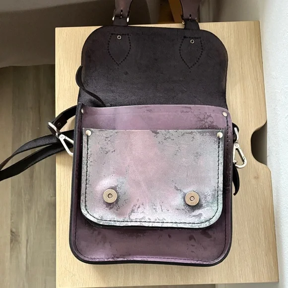 The Cambridge Satchel Company Two-Tone Purple Satchel - Picture 2 of 6